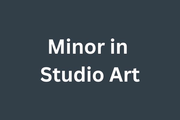 Minor in Studio Art