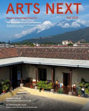 ArtsNext Fall 2019 Cover