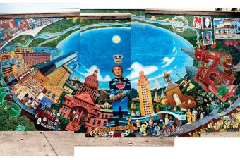 Three Studio Art alumni created one of the Drags favorite murals  50 years later, theyre still updating it
