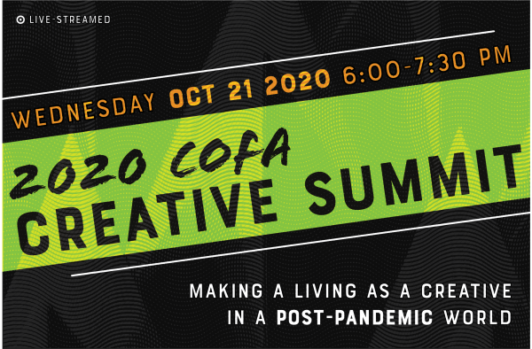 Creative Summit October 21st at 6pm