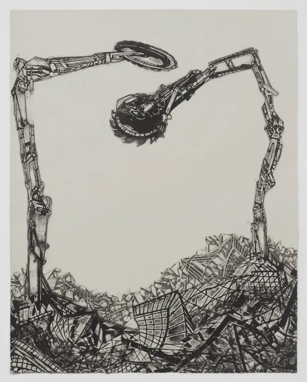 image of print work done by Nicola Lopez