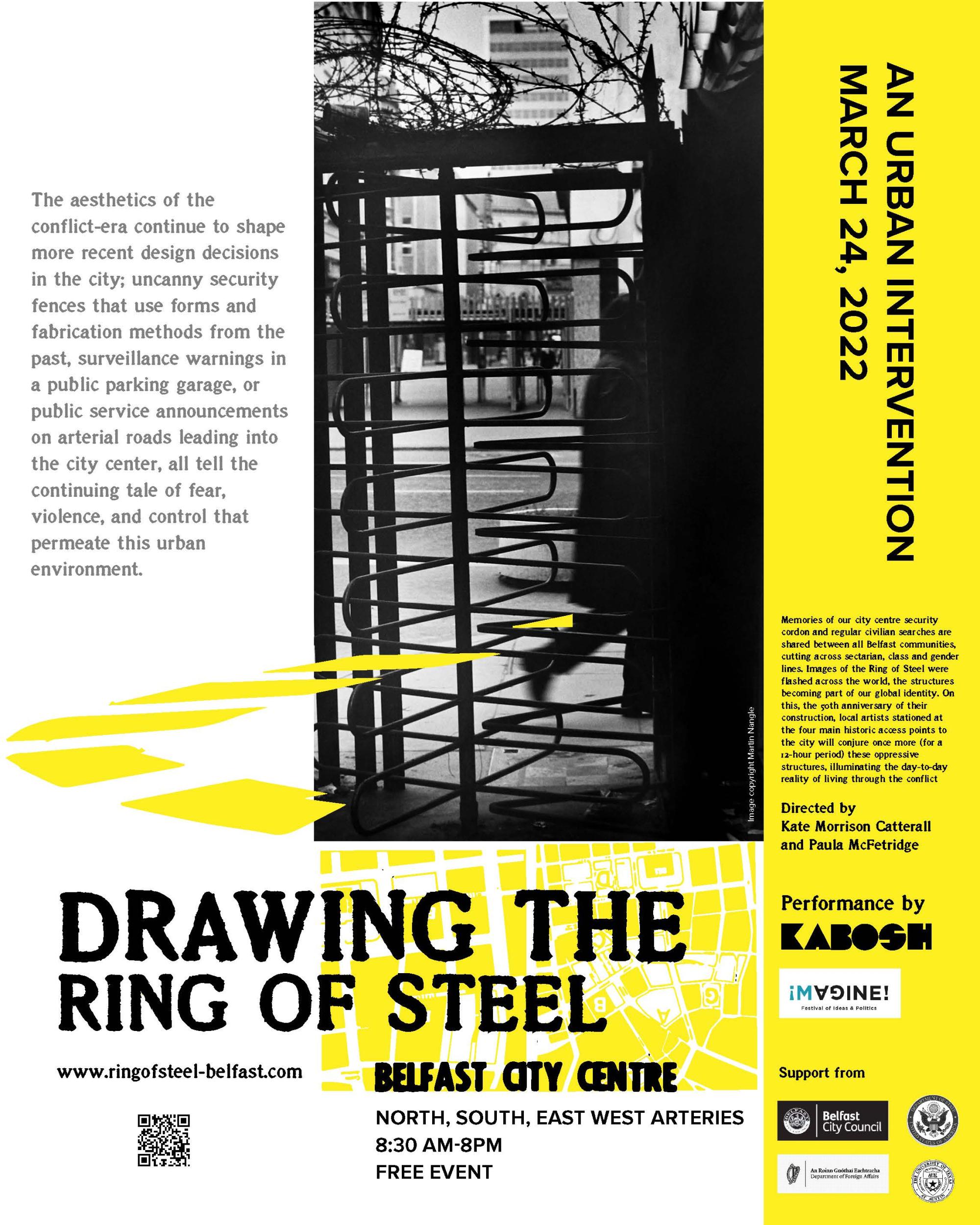 Poster for the Drawing of the Ring of Steel event