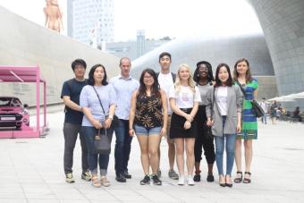 A team of students and their mentors spend the summer in Seoul, Korea to build an app to address mental health issue in South Korea.