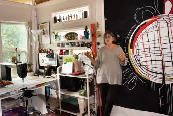QA with Irene Roderick about the fine art of improvisational quilt-making