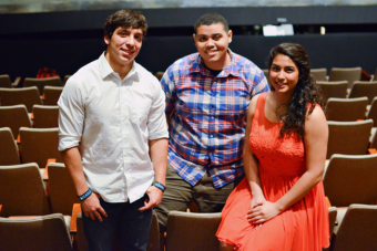 Learn more about Alum Trey Curtis and J. Quinton Johnson's journey to the Broadway stage 