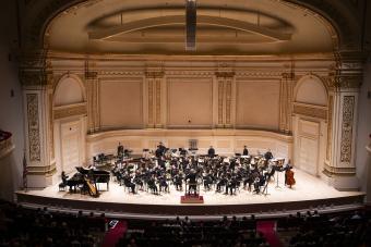 The UT Wind Ensemble performs at Carnegie Hall