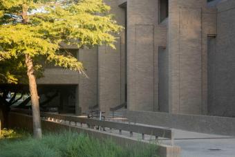 Exterior view of Butler School of Music