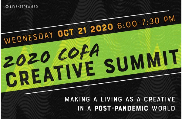 Creative Summit October 21st at 6pm