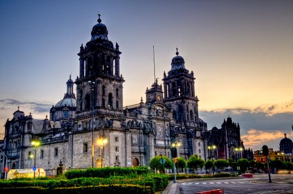 City scape of Mexico City