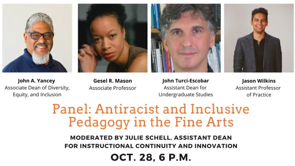Panel: Antiracist and Inclusive Pedagogy in the Fine Arts