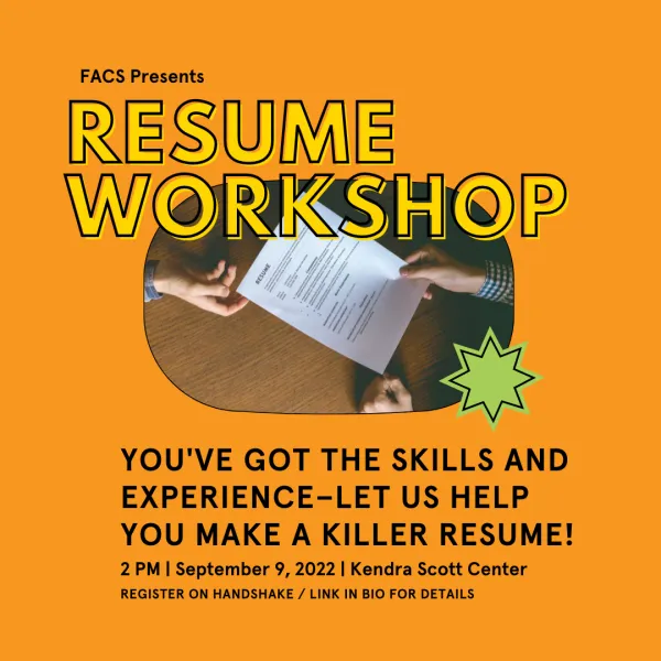 Resume Workshop