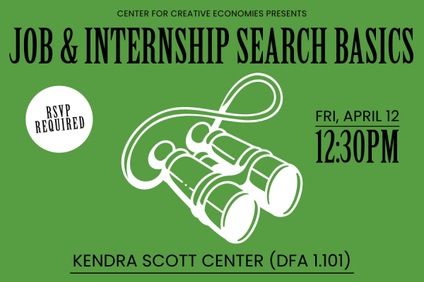 Banner for Job and Internship Search Basics