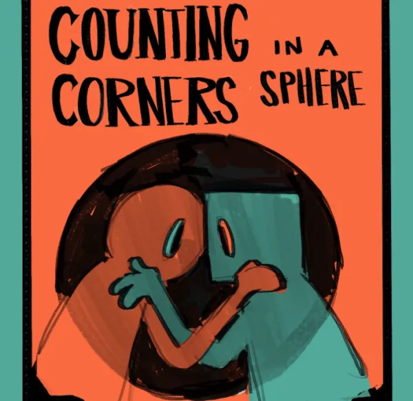 flyer for counting corners in a sphere show