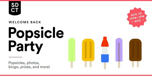 Popsicle party graphic