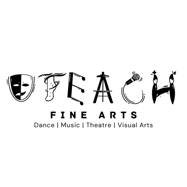 Logo for UTeach Fine Arts: Dance, Music, Theatre, Visual Arts