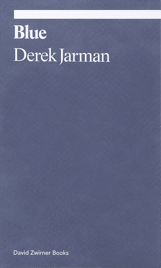 Cover of Blue by Derek Jarman, with an introduction by Professor Charlesworth