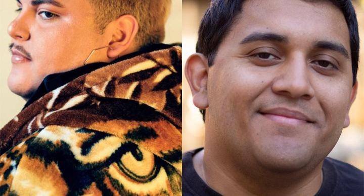 Isaac Gmez B.A., Theatre and Dance, 2013 and Jayme Sanchez M.F.A., Writing, 2022 among SPACE on Ryder Farm residents