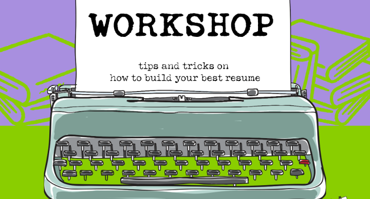 Banner for Resume Workshop program