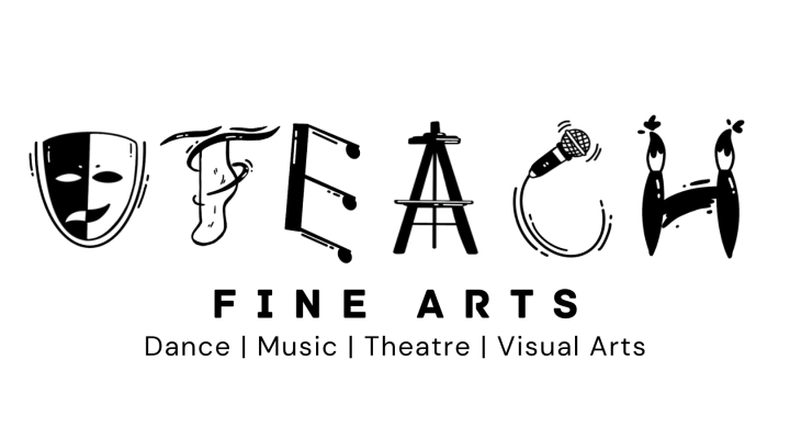 Logo for UTeach Fine Arts: Dance, Music, Theatre, Visual Arts