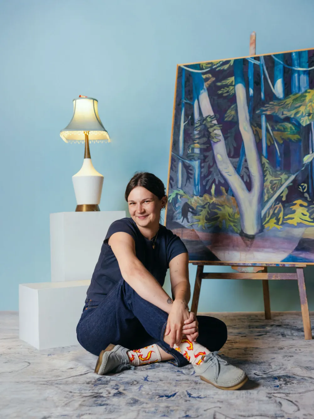 Artist and College of Fine Arts staff member Rowan Howe