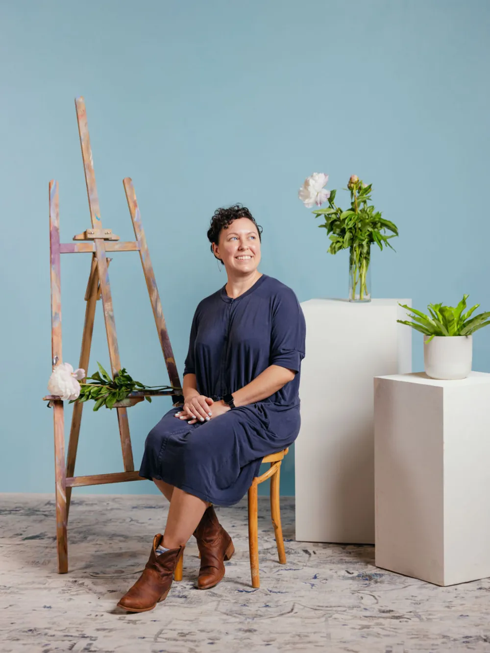 Artist and College of Fine Arts staff member Sonya Berg