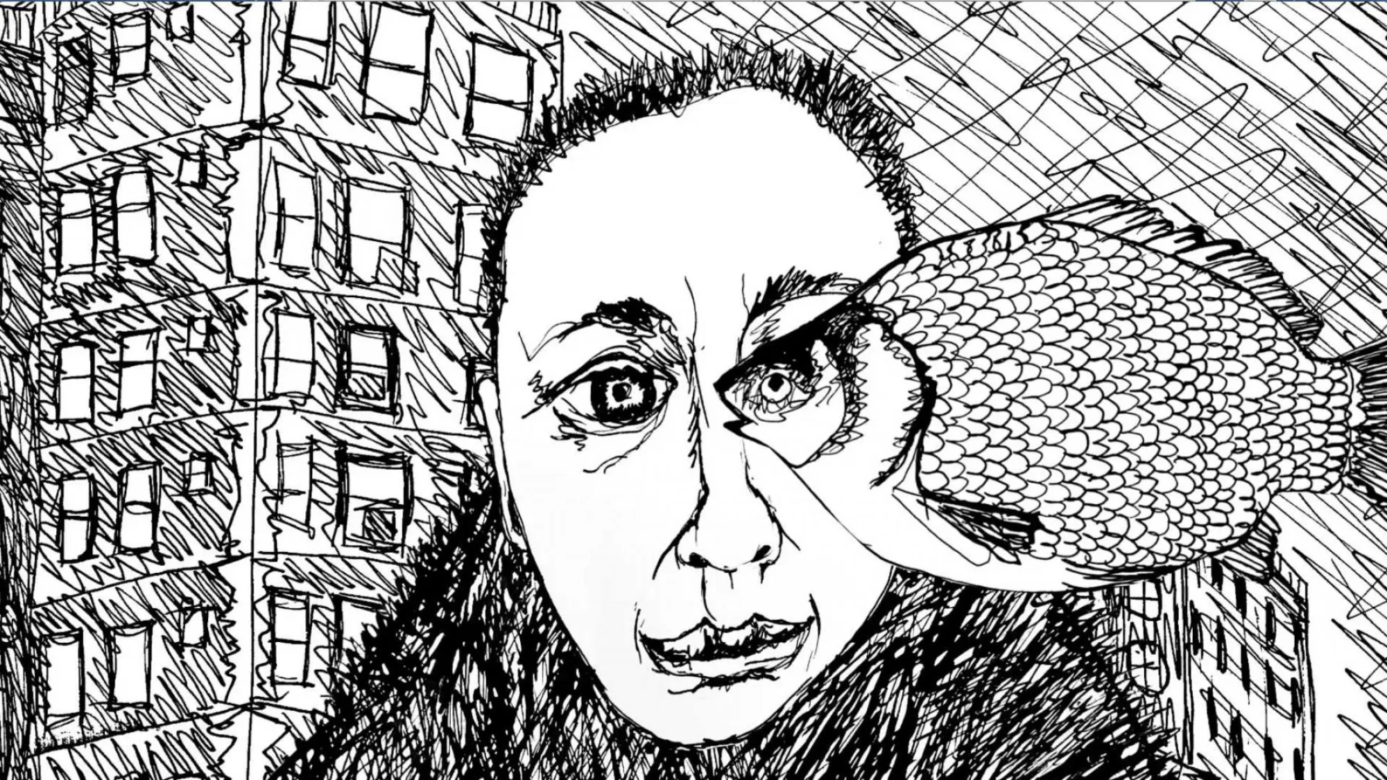 Yuliya Lanina, stills from Gefilte Fish animation, 2021.