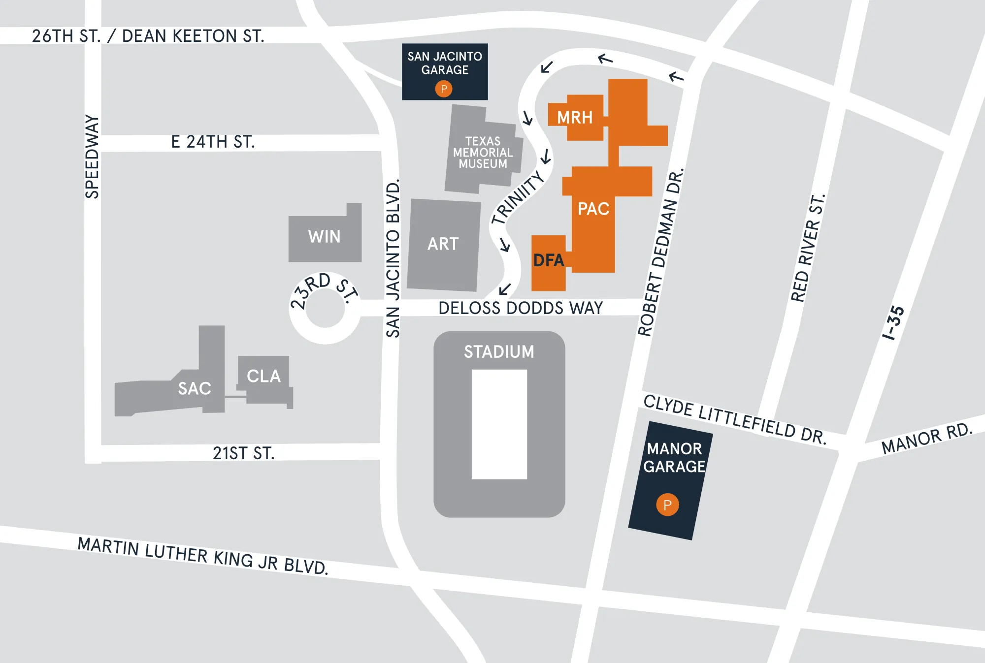 a photo of the map directions