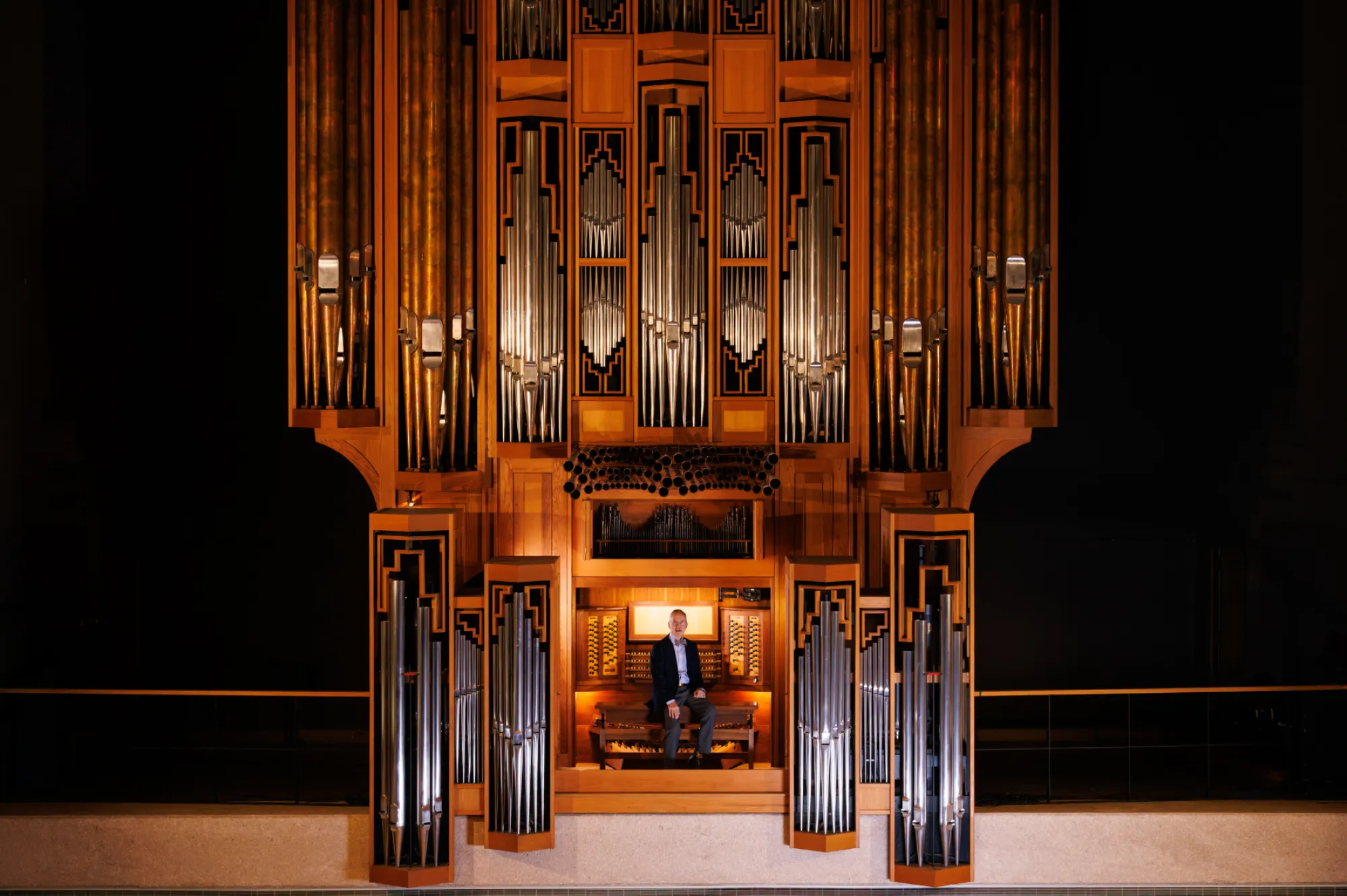 Pipe organ Bates Recital hall