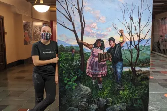Student mural