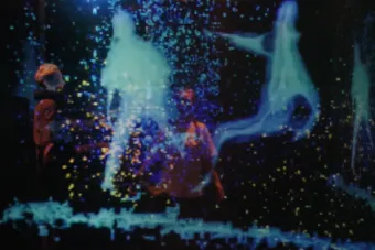 Dancers perform as part of "Reflective Impulse" at SXSW