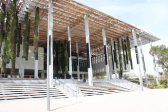 a photo of the perez art museum in miami