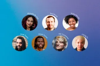 Paul William Kruse M.F.A., Playwriting, 2020 and Josiah Thomas Turner M.F.A., Playwriting, 2022 awarded Jerome and Many Voices Fellowships