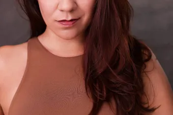Amanda Salazar M.F.A., Acting, 2013 working with Great River Shakespeare Festival as Director of Inclusion and Belonging and Mental Health Coordinator for their 20th Anniversary summer season