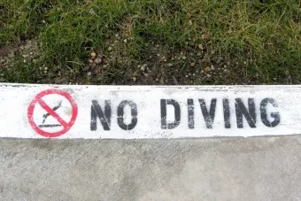 No Diving