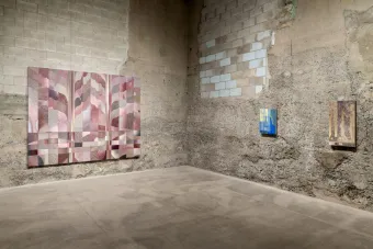 installation image of work by Alex Pepin