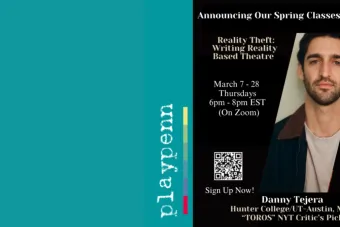 Learn more about Alumni Danny Tejera (M.F.A. 2020) and his upcoming workshops with PlayPenn!