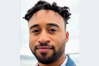 Headshot for interdisciplinary scholar, artist, organizer and faculty member Luke Williams
