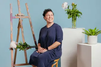 Artist and College of Fine Arts staff member Sonya Berg