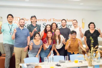 Group photo of Arts Admin Fellowship Program participants