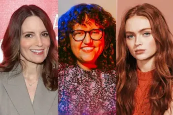 Photos of Tina Fey, Kimberly Belflower and Sadie Sink