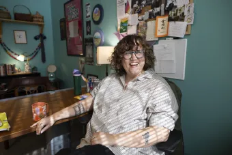 Playwright Kimberly Belflower