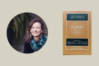 P. Davies and book cover