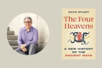 David Stuart and book cover