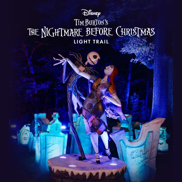 Disney Tim Burton’s The Nightmare Before Christmas Light Trail
