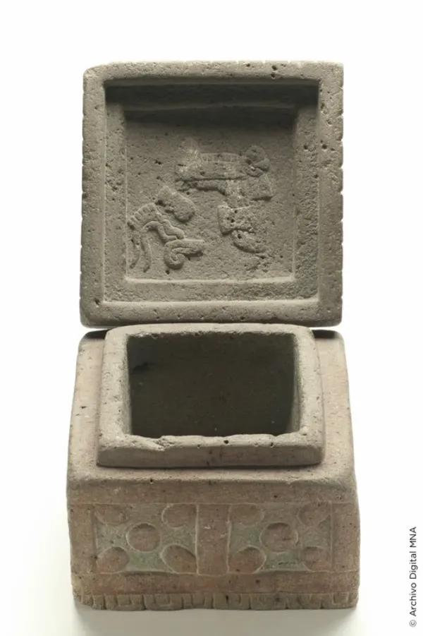 image of a stone box