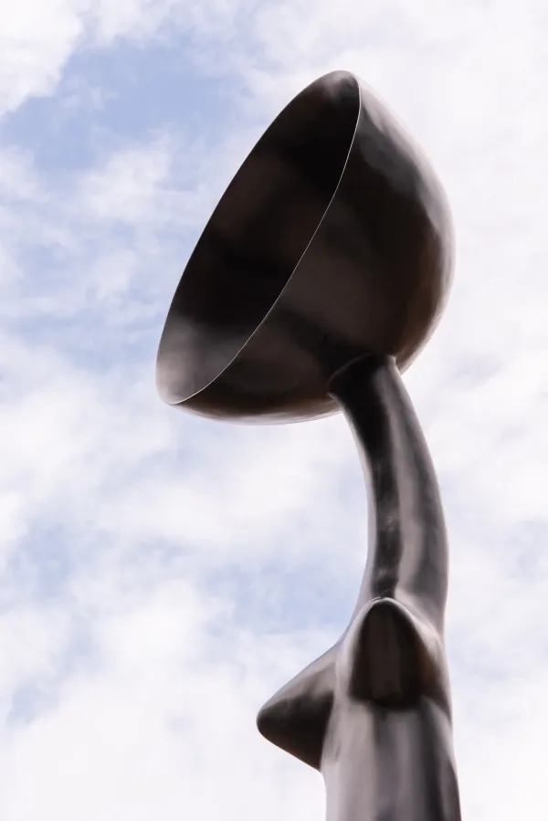 Detail of Sentinel IV by Simone Leigh