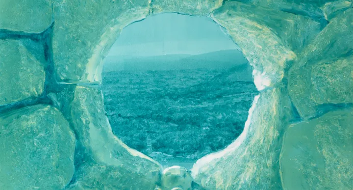 Colleen Blackard, Assisi, 2025,  Monotype on paper,