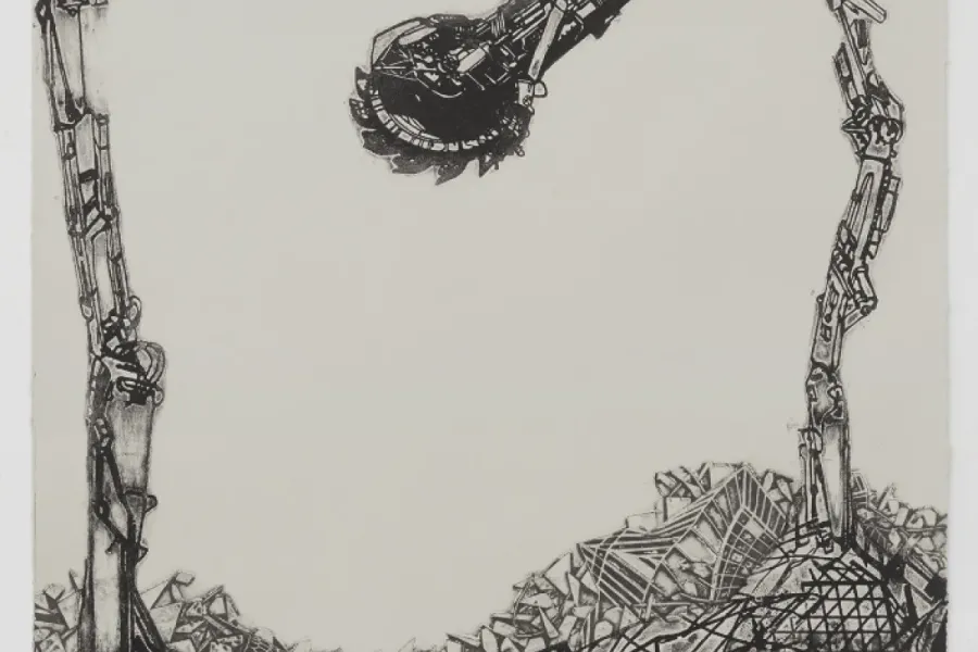 image of print work done by Nicola Lopez